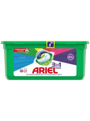 ARIEL Средство моющее в растворимых капсулах Color 30шт