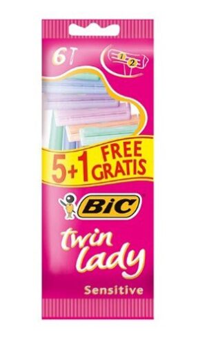 BIC Twin Lady Бритва одноразовая 5шт