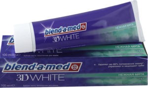 BLEND A MED Зубная паста 3D White Нежная мята 100мл