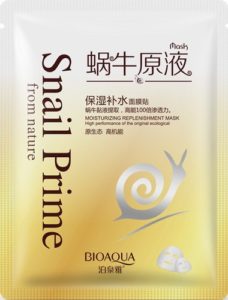 BioAqua Snail Prime тканевая маска для лица 30мл