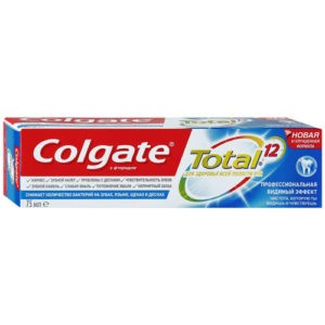 Colgate зубная паста Total 12 Про видимый эффект 75мл