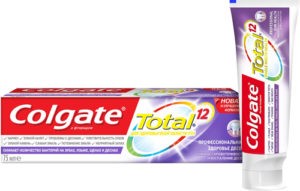 Colgate зубная паста Total 12 Про здоровье десен 75мл