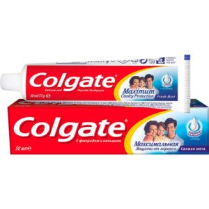 Colgate зубная паста максимальная защита от кариеса 50мл