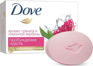 Dove крем-мыло с ароматом граната 100гр