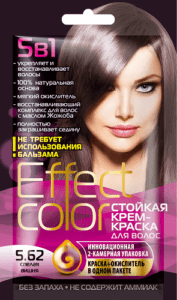 Effect Color Стойкая крем-краска для волос 5.62 Спелая Вишня 50мл