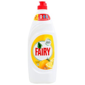 FAIRY Средство для мытья посуды Сочный лимон 650мл