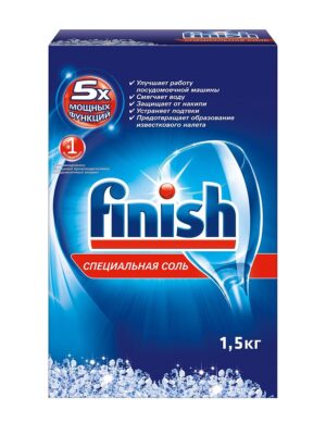 Finish соль для посудомоечных машин 1.5кг