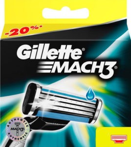 Gillette Mach3 Сменные кассеты для бритья 1шт