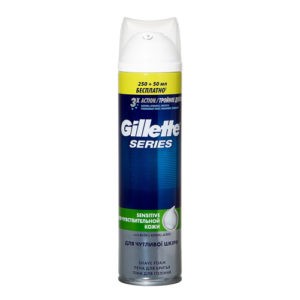 Gillette Пена для бритья Sensitive Skin (для чувствительной кожи) 250мл