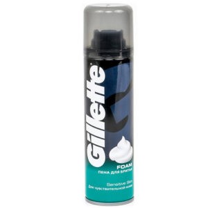 Gillette Пена для бритья Для чувствительной кожи 200мл