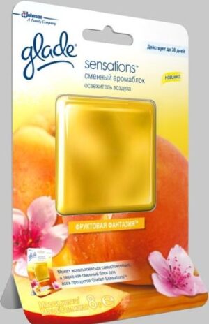 Glade Sensations аромаблок Фруктовая фантазия 8гр 1шт