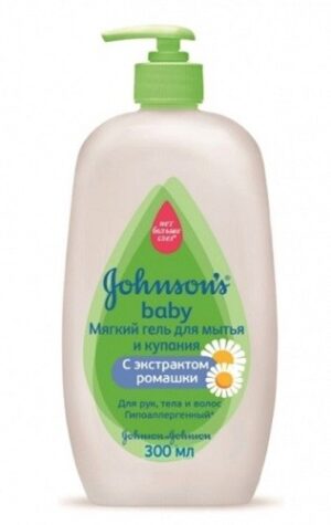 Johnson's Baby Детский мягкий Гель для мытья и купания с Ромашкой 300мл