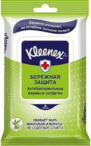 Kleenex Влажные Салфетки WW Protect 10шт