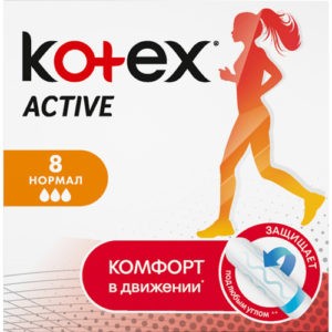 Kotex Тампоны Active Normal 8шт