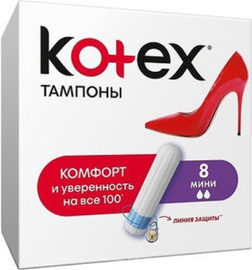 Kotex Тампоны UltraSorb Mini 8шт