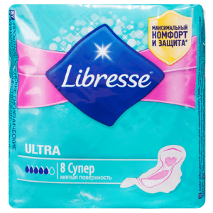 Libresse Гигиенические прокладки Ultra Супер 8шт