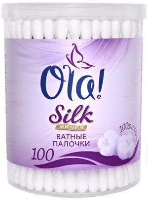 OLA Silk Sense Ватные палочки банка 100шт