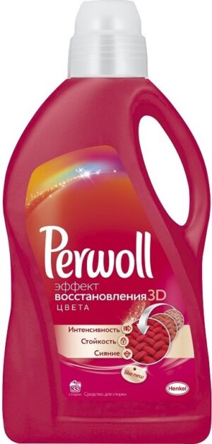 Perwoll Средство для стирки ВОССТАНОВЛЕНИЕ ЦВЕТА 3D 2л