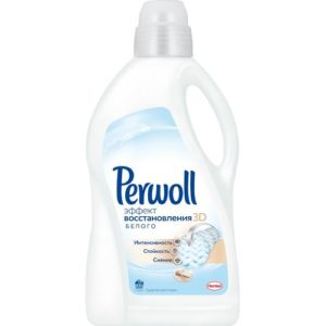 Perwoll Средство для стирки Восстановление белого 3D 2л