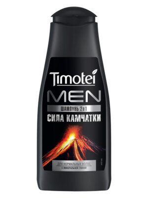 Timotei Men Шампунь Сила Камчатки 2в1 400мл