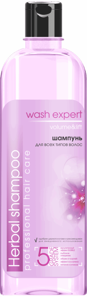 Wash Expert Шампунь Volume&Lift 500мл