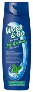 Wash&Go For Men Шампунь с Ментолом 200мл