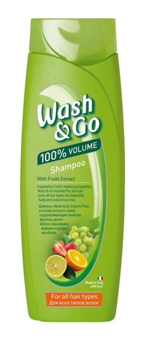 Wash&Go Шампунь с Экстрактом Фруктов 180мл