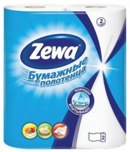 Zewa Бумажные полотенца Универсальные 2х слойные 2шт