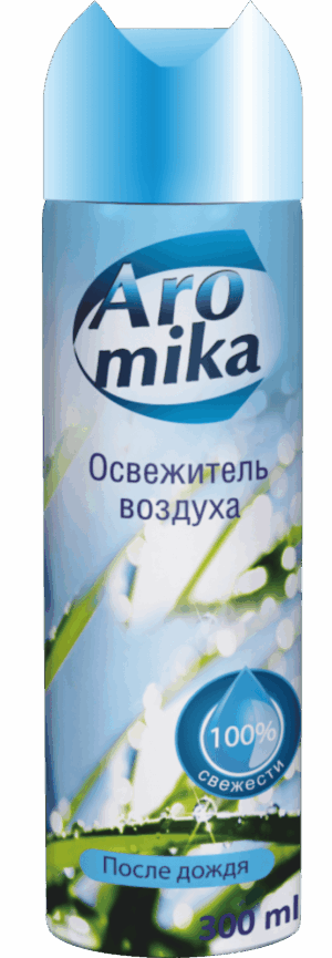 Аромика Освежитель воздуха После Дождя 300мл