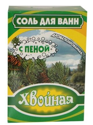 БАХТАШ Соль д/ванн ХВОЙНАЯ 400гр