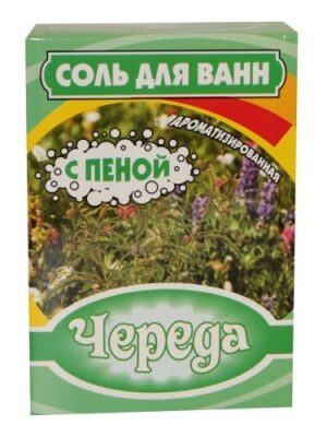 БАХТАШ Соль д/ванн с пеной ЧЕРЕДА 400гр