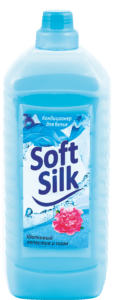 Ополаскиватель для тканей Soft Silk Шелковый лепесток и пион 2л