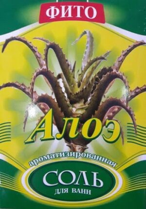 Соль для ванн Алоэ 400гр