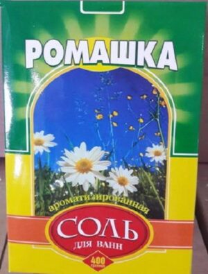 Соль для ванн Ромашка 400гр