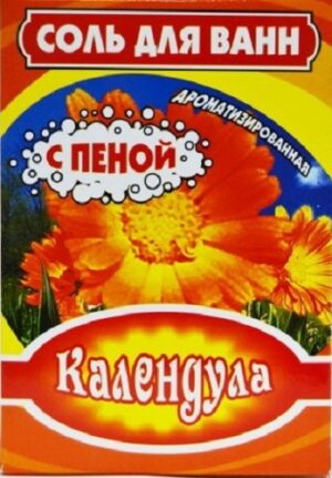 Соль-пена для ванн Календула 400гр