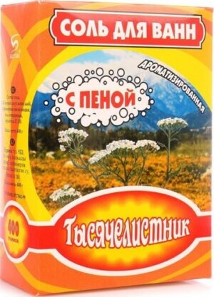 Соль-пена для ванн Тысячелистник 400гр