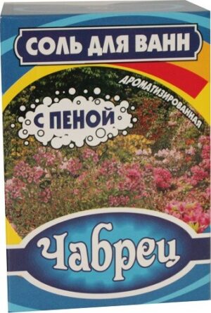 Соль-пена для ванн Чабрец 400гр