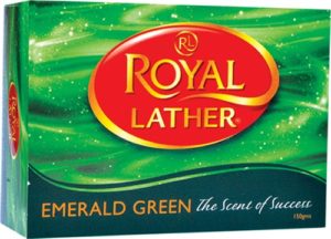Туалетное мыло ROYAL LATHER EMERALD GREEN 150гр