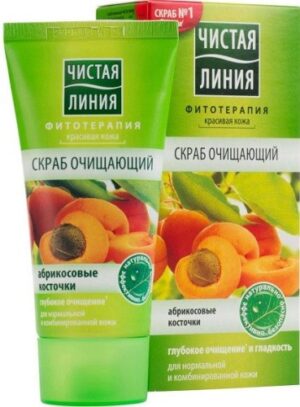 Чистая линия скраб очищающий 50мл