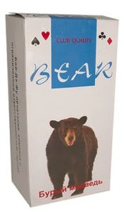 Bear Карты Игральные Пластик 54шт