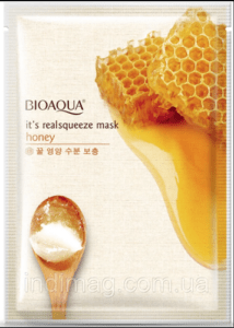 BioAqua Тканевая маска для лица(Honey, lemon) 30мл