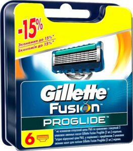 Gillette Fusion ProGlide Сменные Кассеты для бритья 6шт