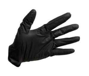 Gloves Перчатки Виниловые Чёрные 1шт