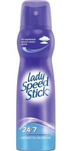 Lady Speed Stick Дезодорант Спрей Свежесть Облаков 150мл