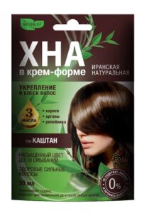 Naturalist Крем-форте для волос Иранская Натуральная Каштан 50мл