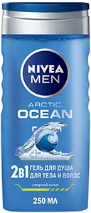 Nivea Men Гель для душа 2в1 ARCTIC OCEAN 250мл