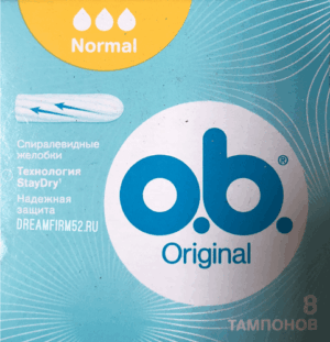 O.b. Тампоны Original Normal 8шт