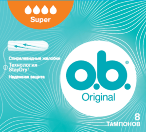 O.b. Тампоны Original Super 8шт