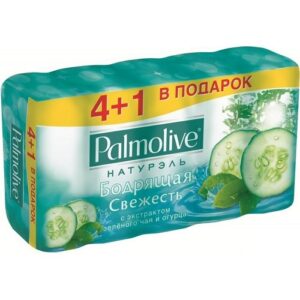 Palmolive мыло Натурэль Мультипак Зелёный чай и Огурец 5х70гр
