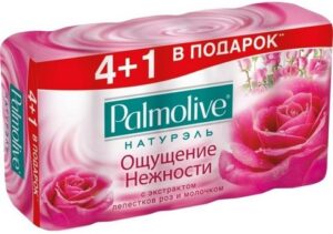 Palmolive мыло Натурэль Мультипак Молоко и Роза 5х70гр